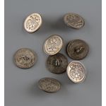 Пуговицы из серебряных монет